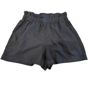 Express Black Linen & Rayon‎ Women's Shorts - Size S